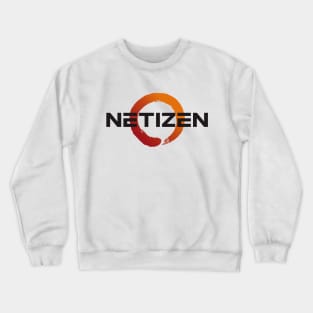 Netizen Black Crewneck Sweatshirt